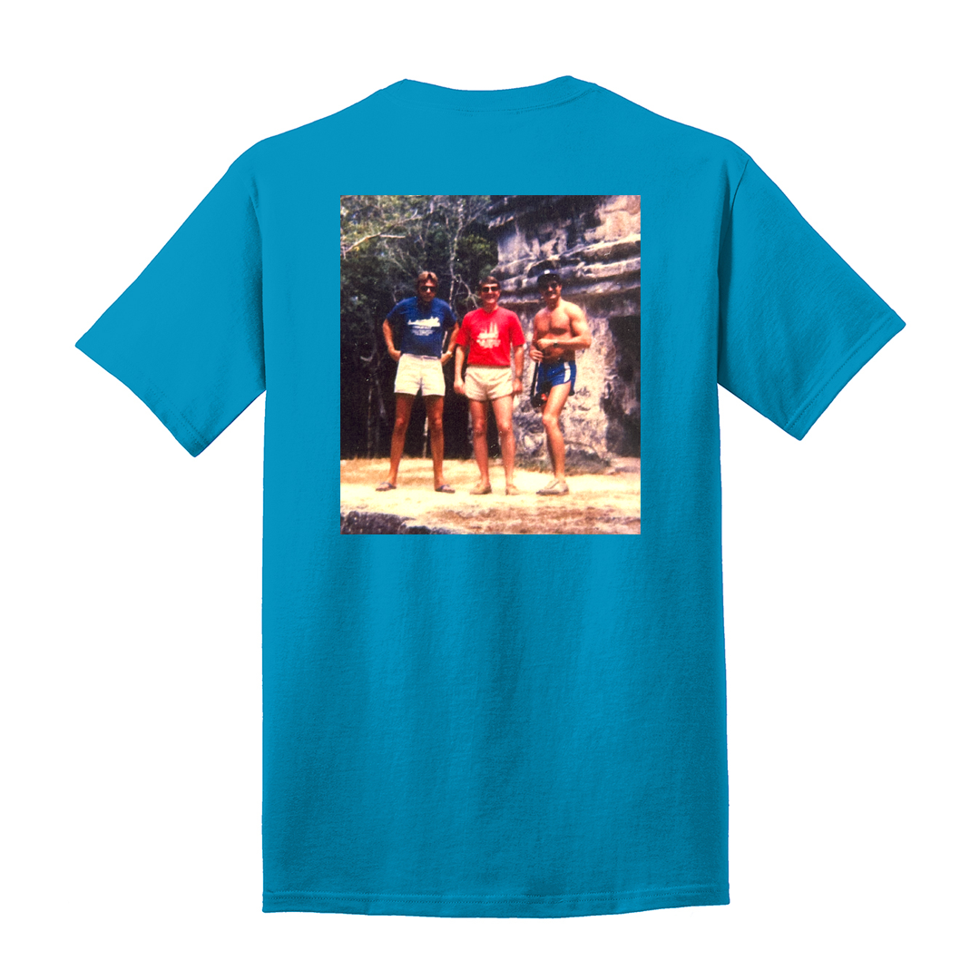 Short Sleeve 40th Anniversary Shirt/ Blue