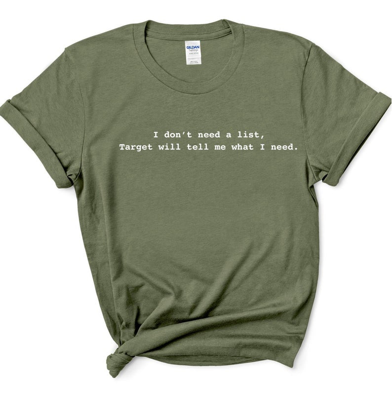 I dont need a list (Everyday)
