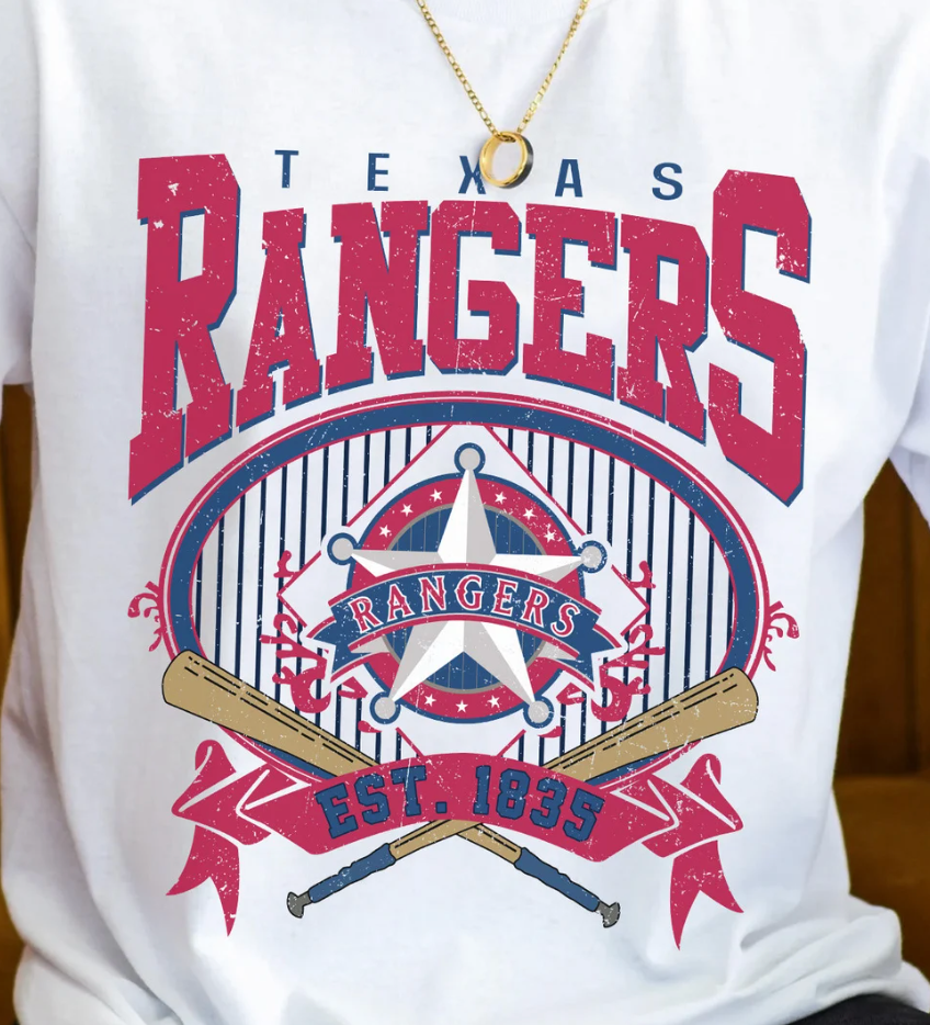 Texas Rangers 90's Retro