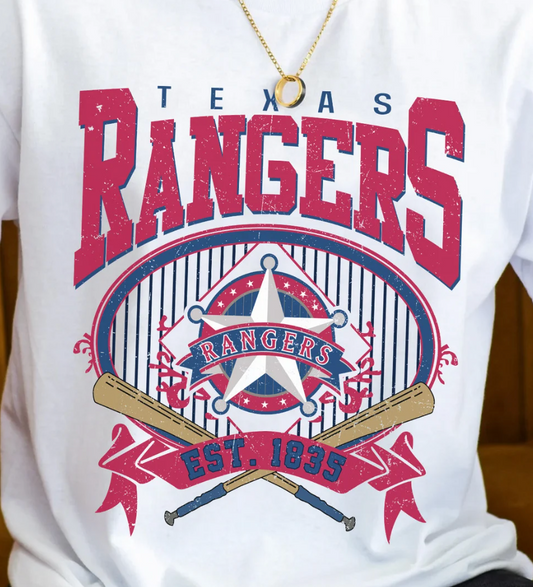 Texas Rangers 90's Retro