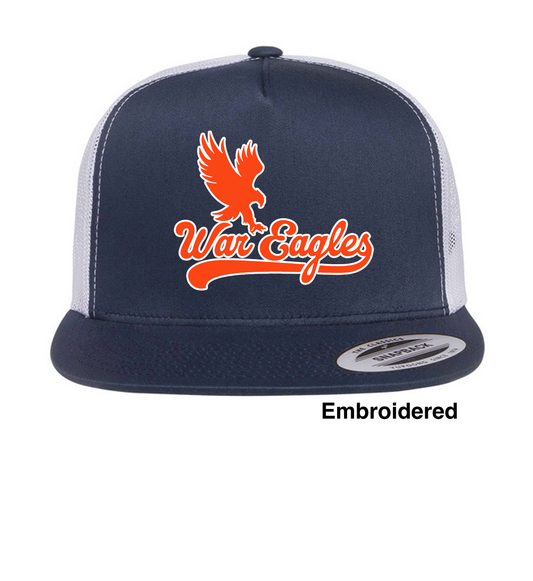 EMBROIDERED NAVY CAP