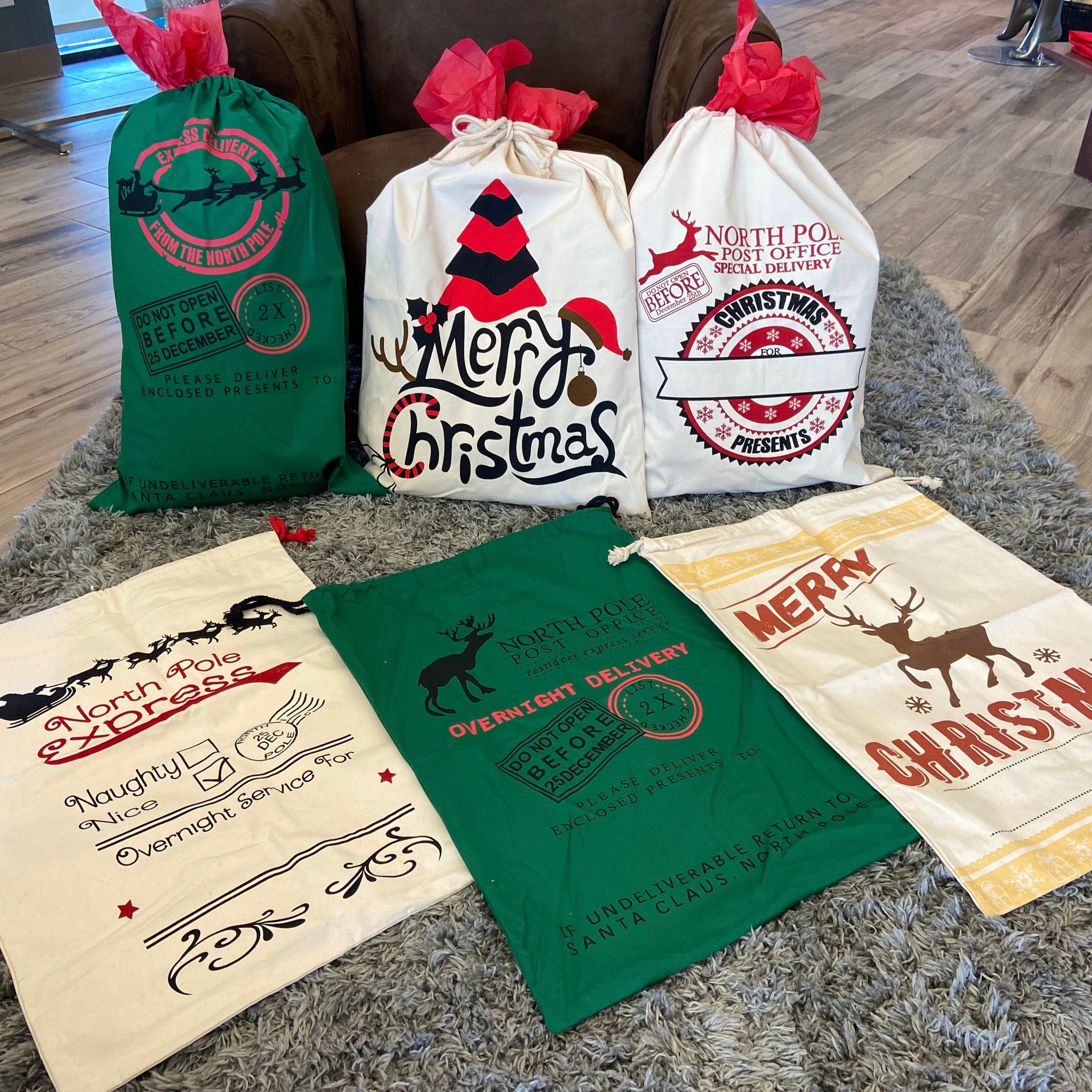 Christmas Santa Sacks